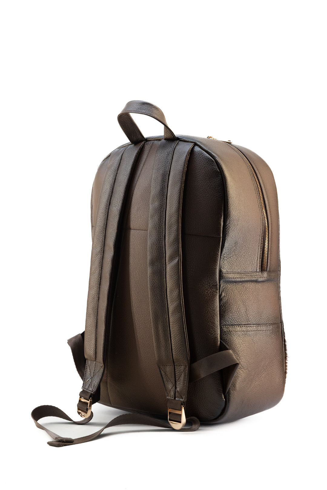 Premium Genuine Cowhide Leather Backpack for Men & Women - Durable & Stylish B5 Size Laptop Bag for Work, Travel & Outdoor Adventures