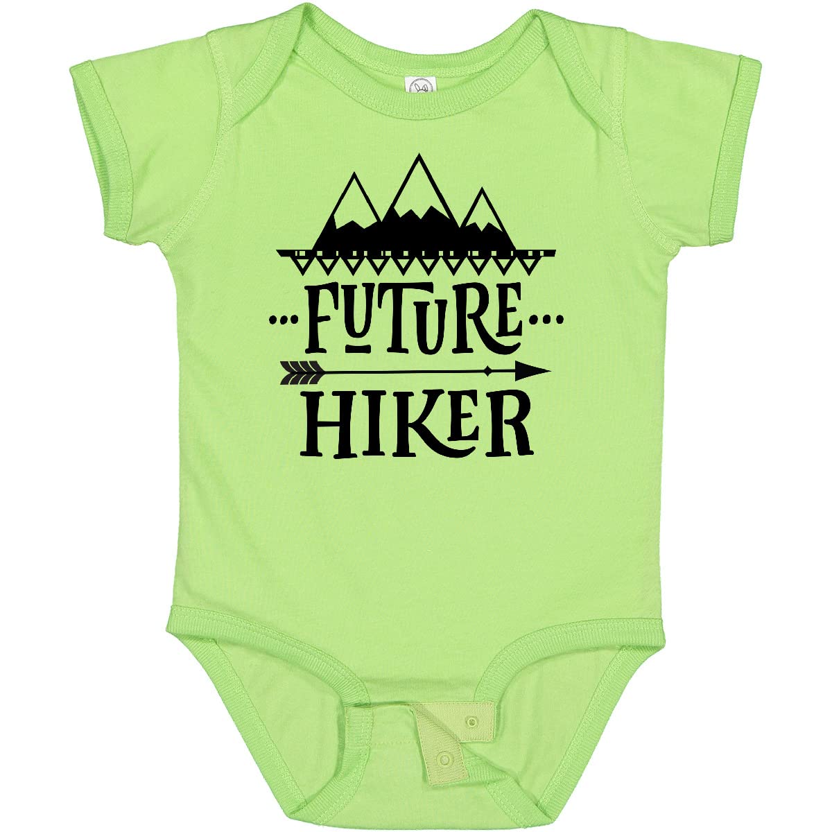 Inktastic Future Hiker Baby Bodysuit - Cute Hiking Outfit for Toddlers & Infants - Perfect for Outdoor Adventures, Camping & Family Hikes