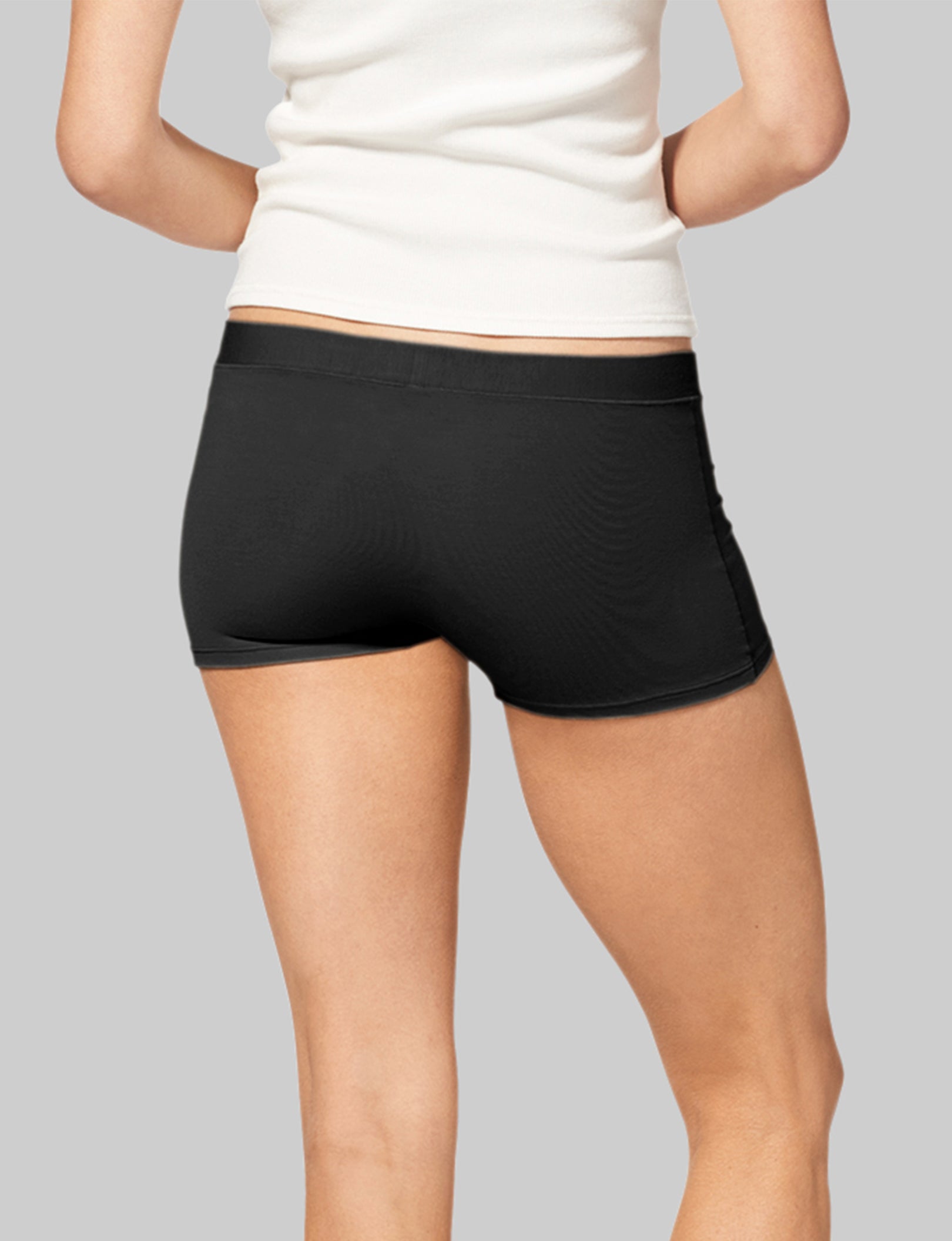 Women's Breathable Cotton Boyshort Underwear 3-Pack - Soft & Comfortable for Everyday Wear, Workout, and Sleep