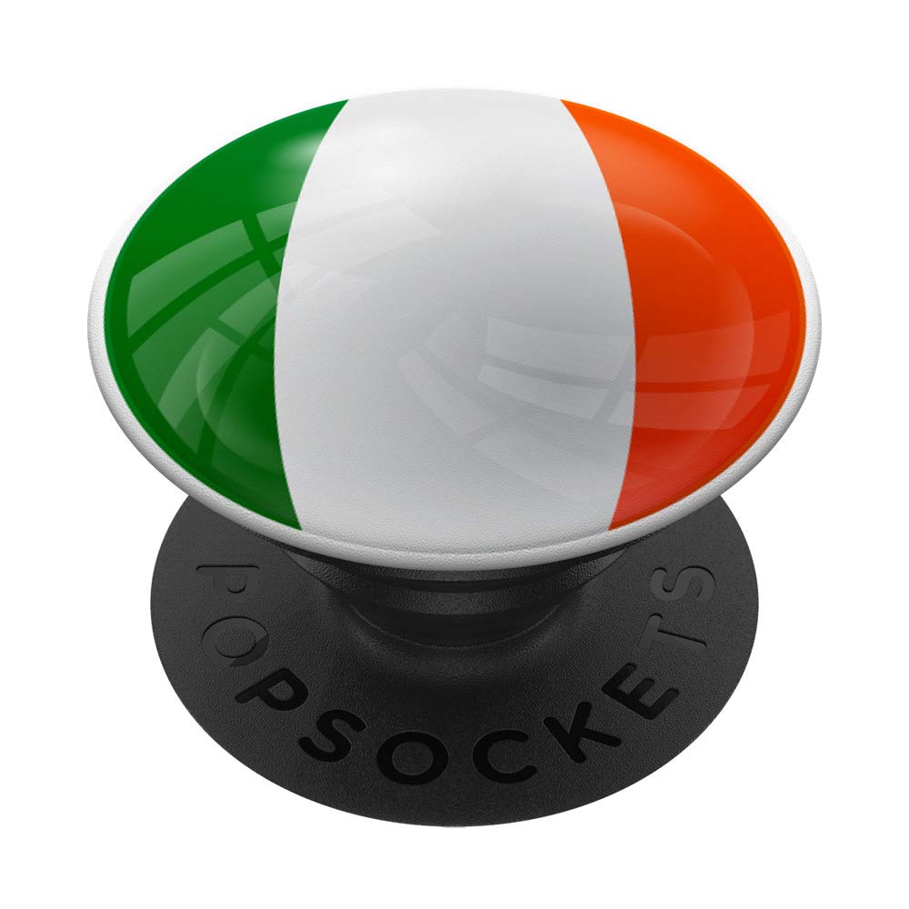 Ireland Flag Marble PopSocket - World Nation Country Pride Phone Grip & Stand - Perfect for Travel, Gifts & Phone Protection