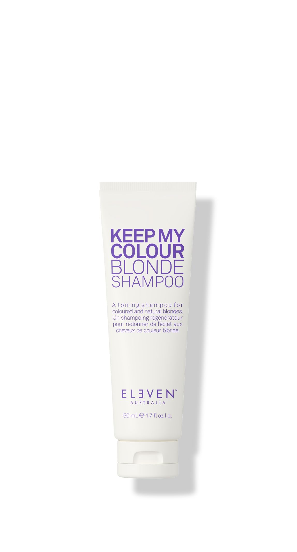 ELEVEN AUSTRALIA Keep My Color Blonde Shampoo for Color-Treated Hair - 500ml Sulfate-Free Formula - Perfect for Maintaining Blonde Highlights & Tones at Home