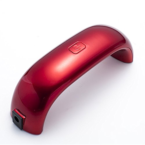 9W LED UV Nail Dryer Lamp - Mini Portable Gel Nail Curing Tool with 10 Color Options & USB Cable | Fast Drying for Home Salon, Manicure, Pedicure & Nail Art | Rainbow Design Professional Nail Care Device