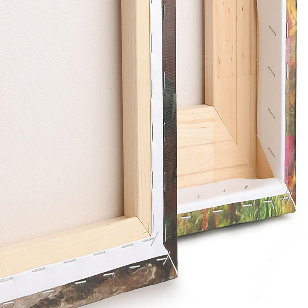 Designart Modern Electric Fireplace with 3D Acrylic Mirror Frame - Perfect for Living Room, Bedroom & Office Decoration