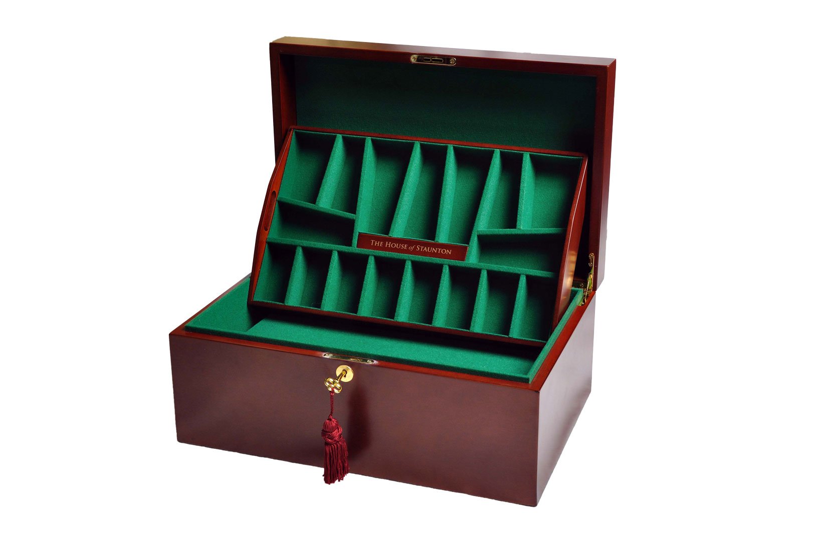 Staunton Chess Coffer - Premium Storage for Chess Sets