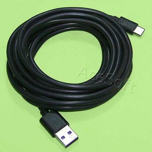9ft Extra Long USB 3.1 Fast Charging & Data Sync Cable for LG V30 H932 - Durable Nylon Braided Cord Compatible with T-Mobile Android Phones (Perfect for Home, Office & Car Charging)