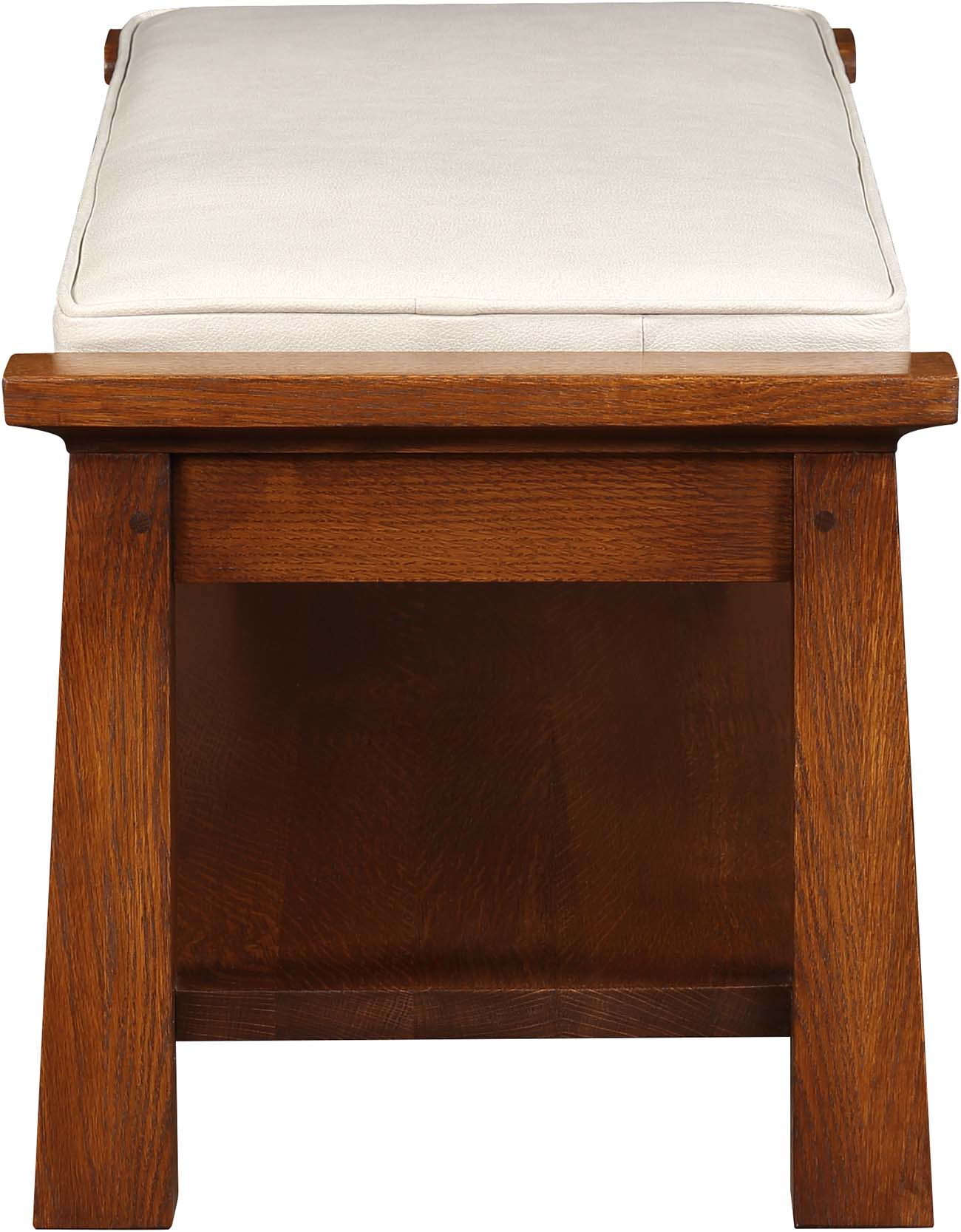 Park Slope Bench - Modern Outdoor Wooden Bench for Garden, Patio & Backyard - Durable & Weather-Resistant Seating Solution