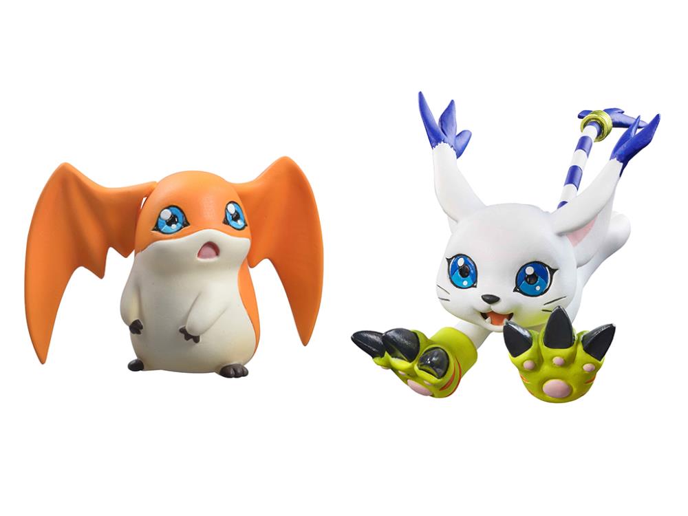 Digimon Adventure Digicolle Data: 01 Trading Figures Box Set of 8 - Collectible Anime Figures for Kids & Adults - Perfect for Display, Gifts, and Anime Collections