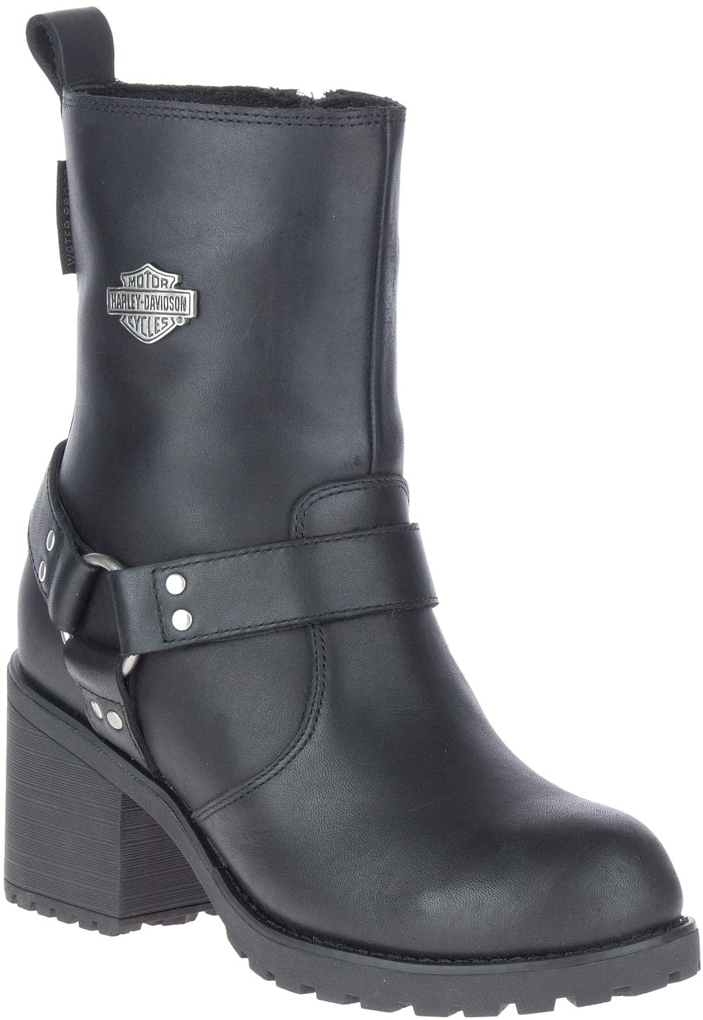 HARLEY-DAVIDSON Women's RR-Howell Motorcycle Boots - Genuine Leather Biker Boots for Riding & Outdoor Adventures