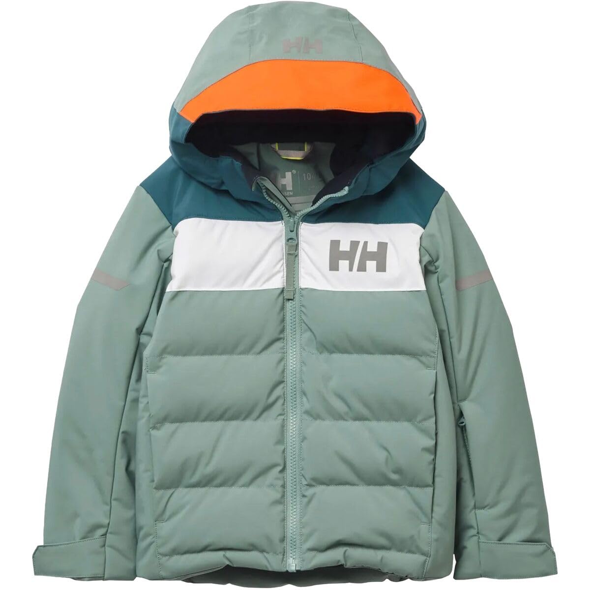 Helly-Hansen Kids Vertical Insulated Jacket - Waterproof Windproof Winter Coat for Boys & Girls | Warm Breathable Outdoor Snow Jacket for Skiing, Snowboarding & Cold Weather Activities