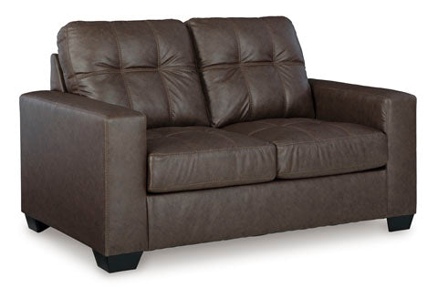 Barlin Mills Loveseat Sofa - Modern 2-Seater Couch with Sturdy Frame & Comfortable Cushions - Perfect for Living Room, Apartment, or Small Space Decor