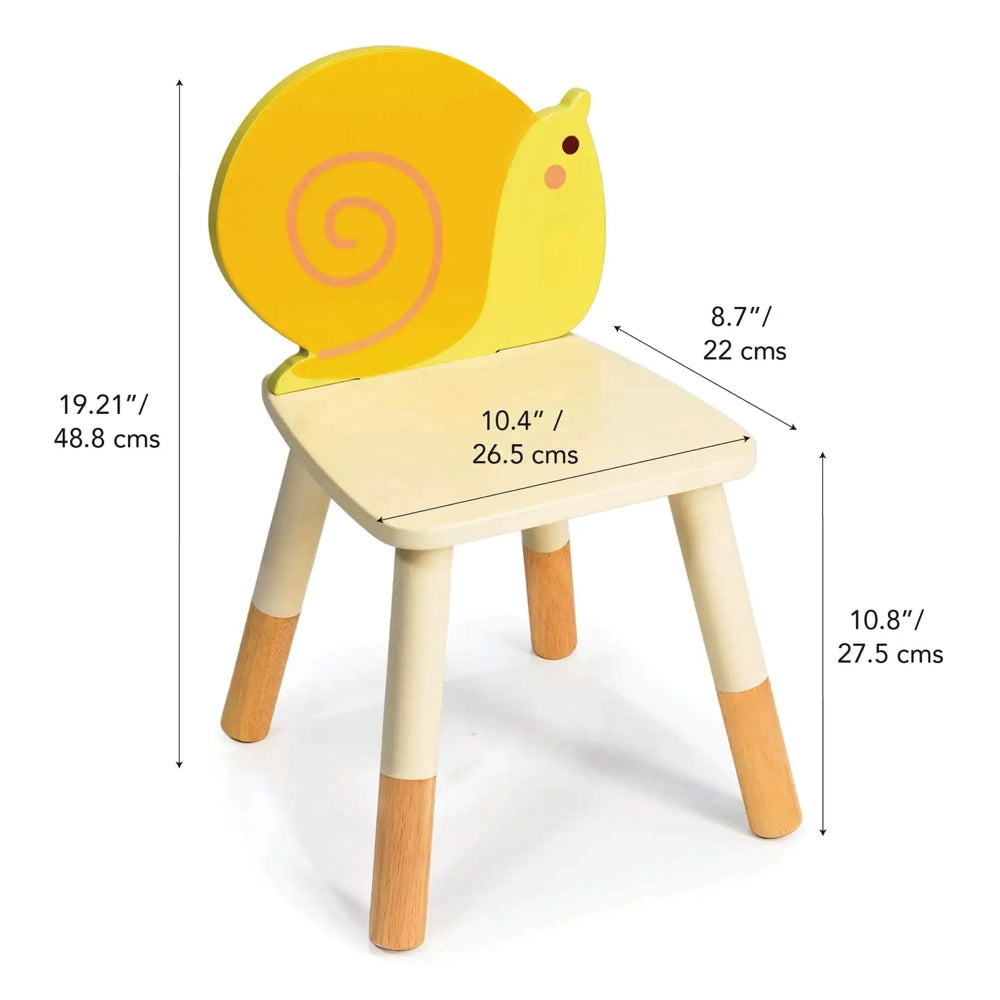 Mentari Toys Garden Snail Chair for Kids - Fun & Comfortable Children's Seating - Perfect for Playrooms, Bedrooms & Outdoor Play Areas