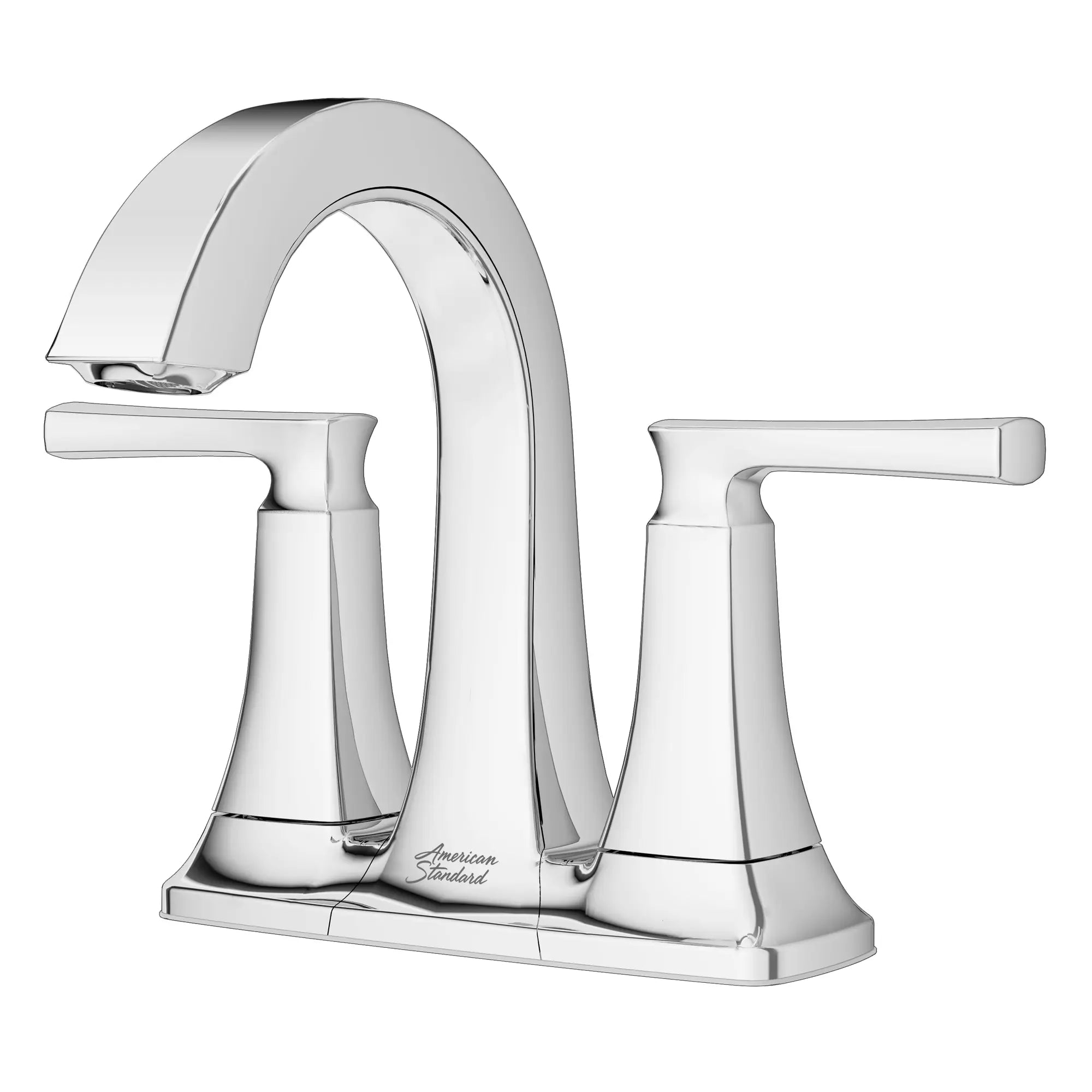 Belmeade 4 Inch Centerset Bathroom Faucet with Two Handles - Modern Water-Saving Design for Bathroom Sink, Vanity, and Powder Room Installation