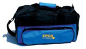 DZP Series Bocce or Bowling Bag - Blue & Black - Holds Up to 4 Balls - Perfect for Outdoor Games, Picnics & Beach Parties
