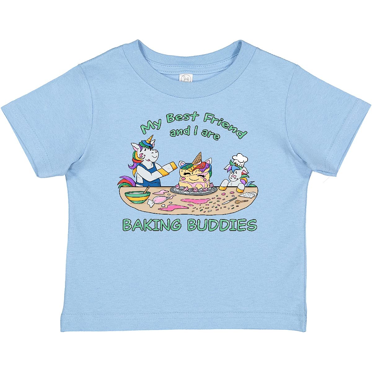 My Best Friend and I are Baking Buddies Baby T-Shirt - Perfect for Cooking Classes and Family Baking Fun