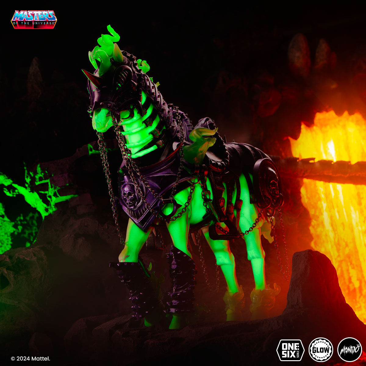 Masters of the Universe Scare Mare 1/6 Scale Action Figure - Timed Edition Collectible Toy for Display & Home Decor