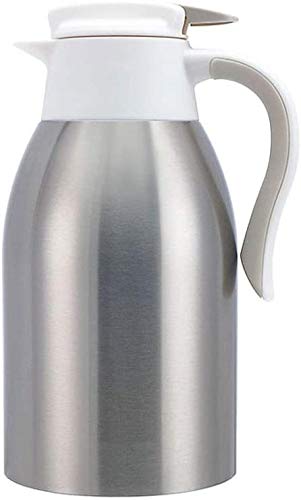 ZCRR Vacuum Insulated Stainless Steel Water Bottle - 1800ml Large Capacity, Silver - Perfect for Dorm, Office, Travel & Outdoor Activities