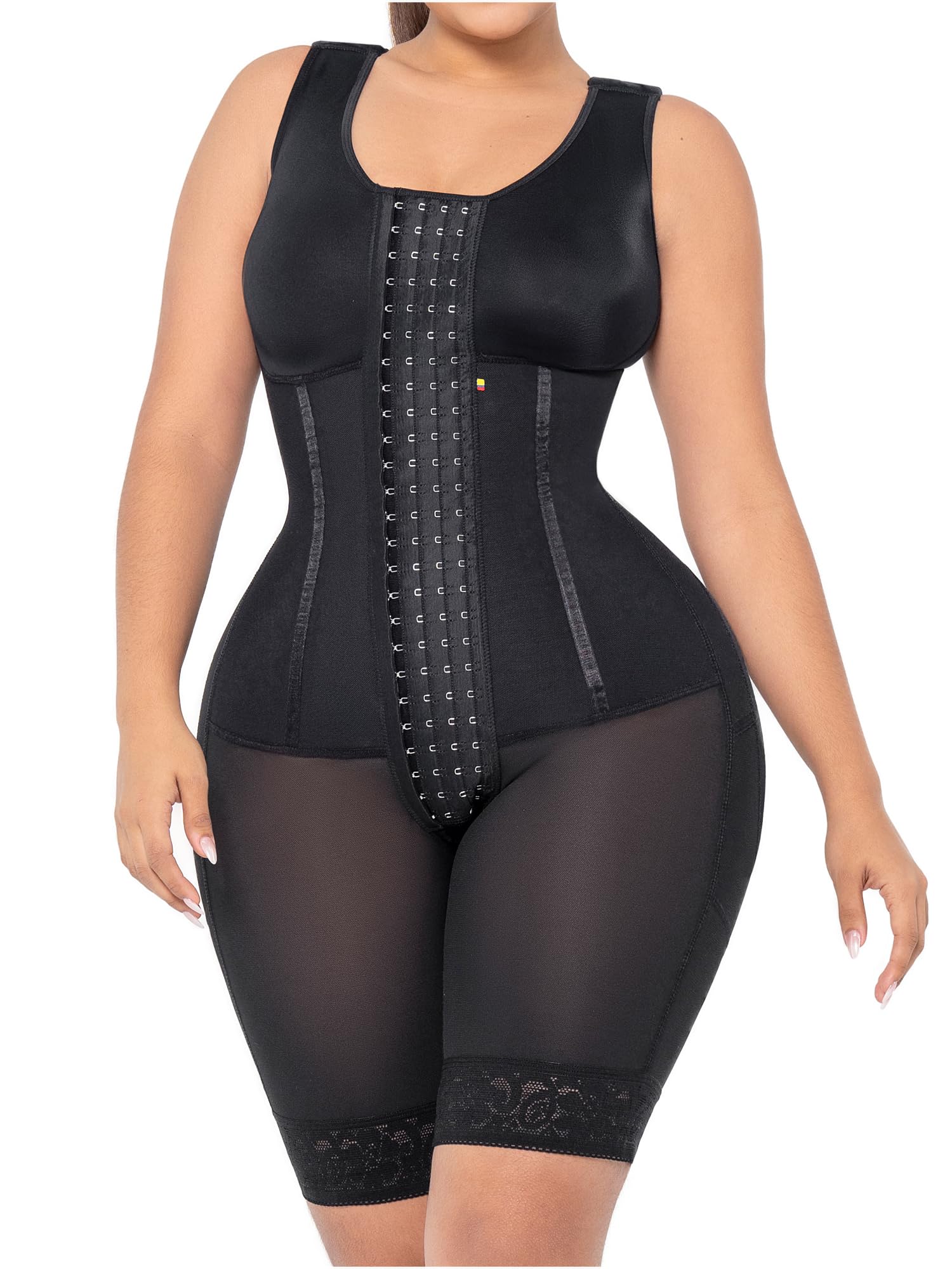 MARIAE STAGE 2 Post-Surgery Compression Garment - Tummy Tuck & Postpartum Girdle - Colombian Shapewear for Women - Recovery After C-Section or Abdominal Surgery