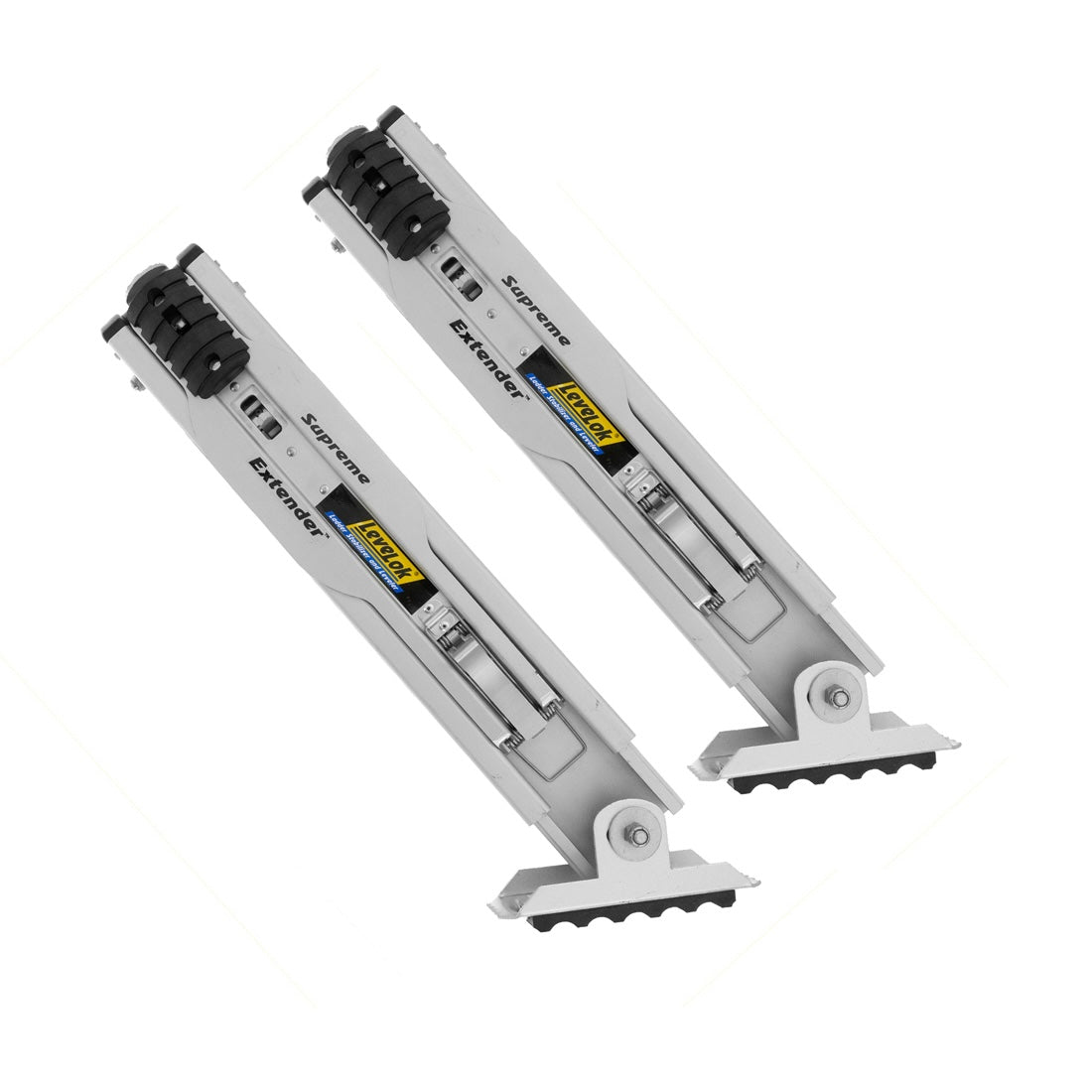 LeveLok Supreme Ladder Leveler - Heavy Duty Permanent Mount for Extension Ladders - Perfect for Roofing, Construction & Home Improvement Projects