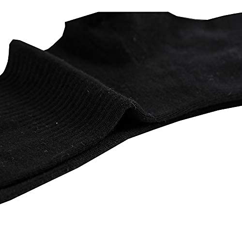 Breathable Cotton Crew Socks for Men & Women - Athletic Sports Casual Ankle Socks - Perfect for Running, Gym & Everyday Wear