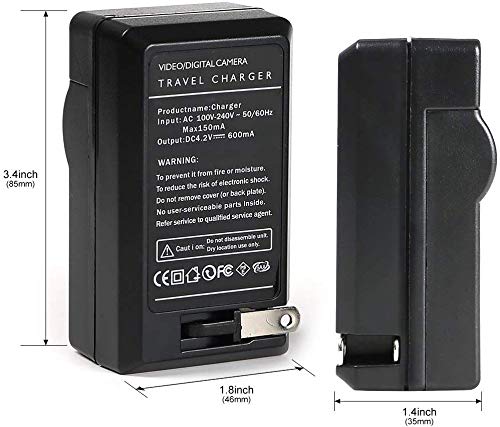 Original EN-EL11 Battery Charger for Nikon Coolpix S550 & S560 Cameras | Replacement for MH-64 Charger | Perfect for Travel, Photography & Backup Power