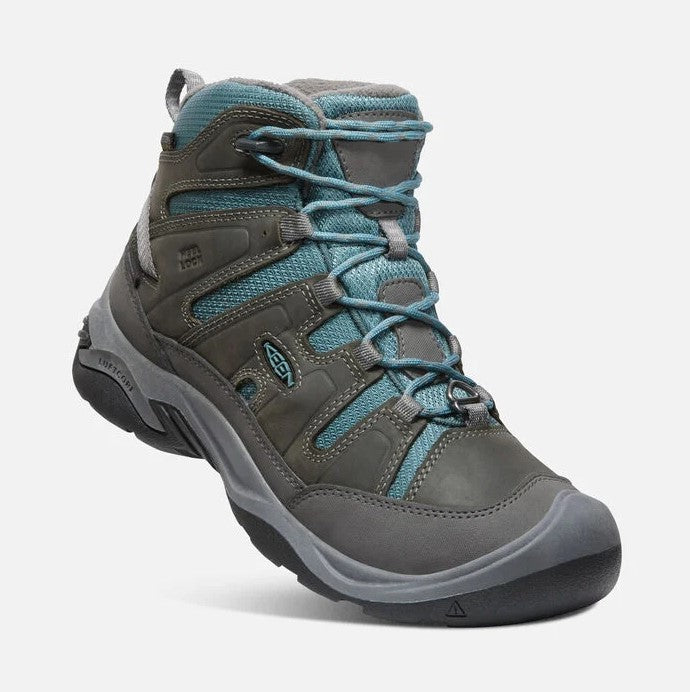 KEEN Circadia Mid Polar Waterproof Hiking Boots for Women - Comfortable & Durable Outdoor Shoes for Hiking, Camping & Winter Adventures