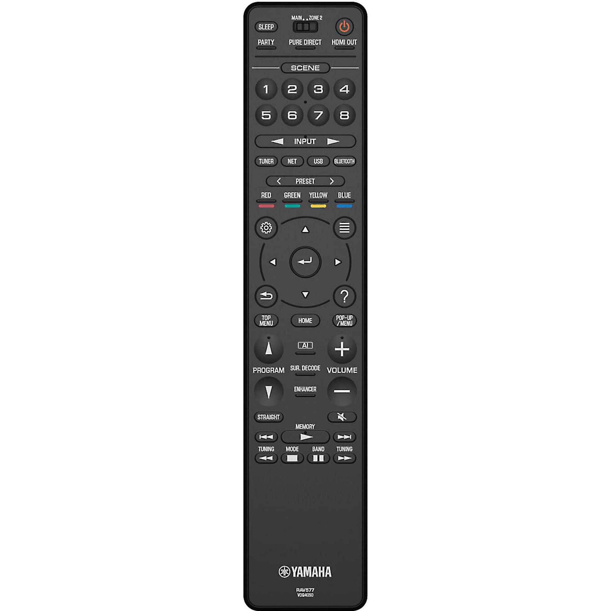 Yamaha RX-A4A AVENTAGE 7.2 Channel AV Receiver with Dolby Atmos - Premium Home Theater Audio System for Movies, Music & Gaming