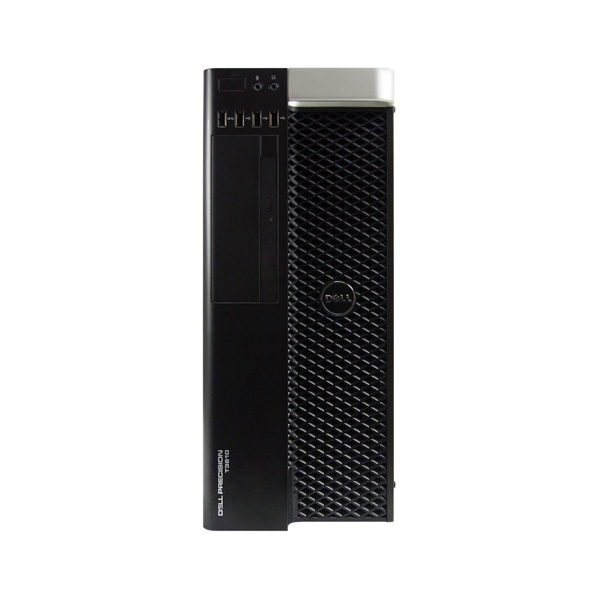 Refurbished Dell Precision T3610 Tower Workstation - Intel Xeon E5-1620 v2 3.7GHz, 8GB RAM, 512GB SSD, DVDRW, Windows 10 Pro 64bit - Perfect for CAD, Video Editing & 3D Rendering