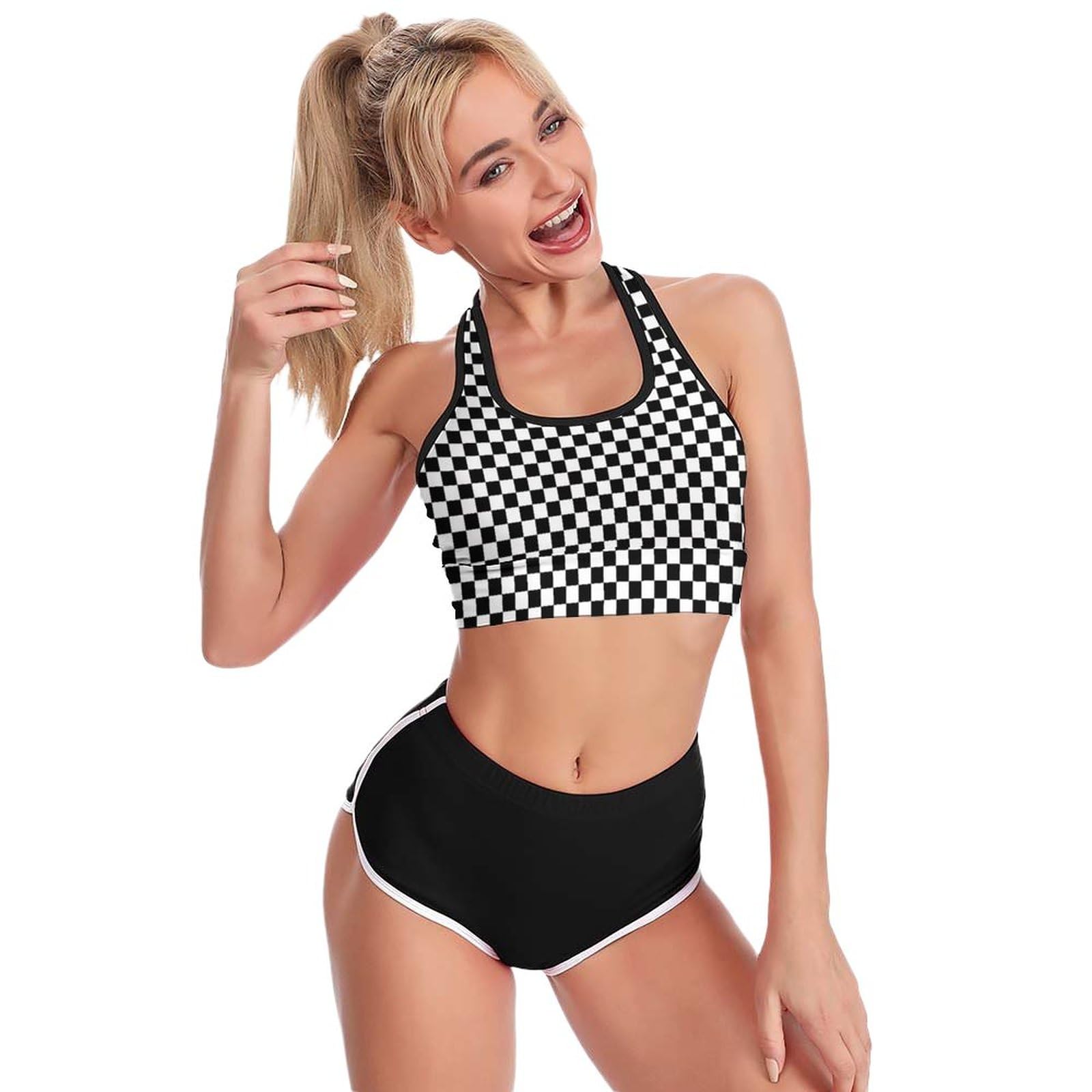 CBBYY Women's Sports Bras - High Support Workout Top for Yoga, Running & Gym - Breathable Seamless Vest for Active Women | Perfect for Fitness, Pilates & Daily Wear
