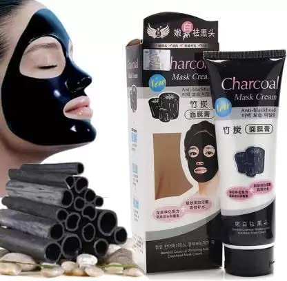 Wiffy Charcoal Oil Control Anti-Acne Peel Off Mask - Deep Cleansing Blackhead Remover for Oily & Acne-Prone Skin (130g) | Perfect for Weekly Detox & Pore Minimizing Routine