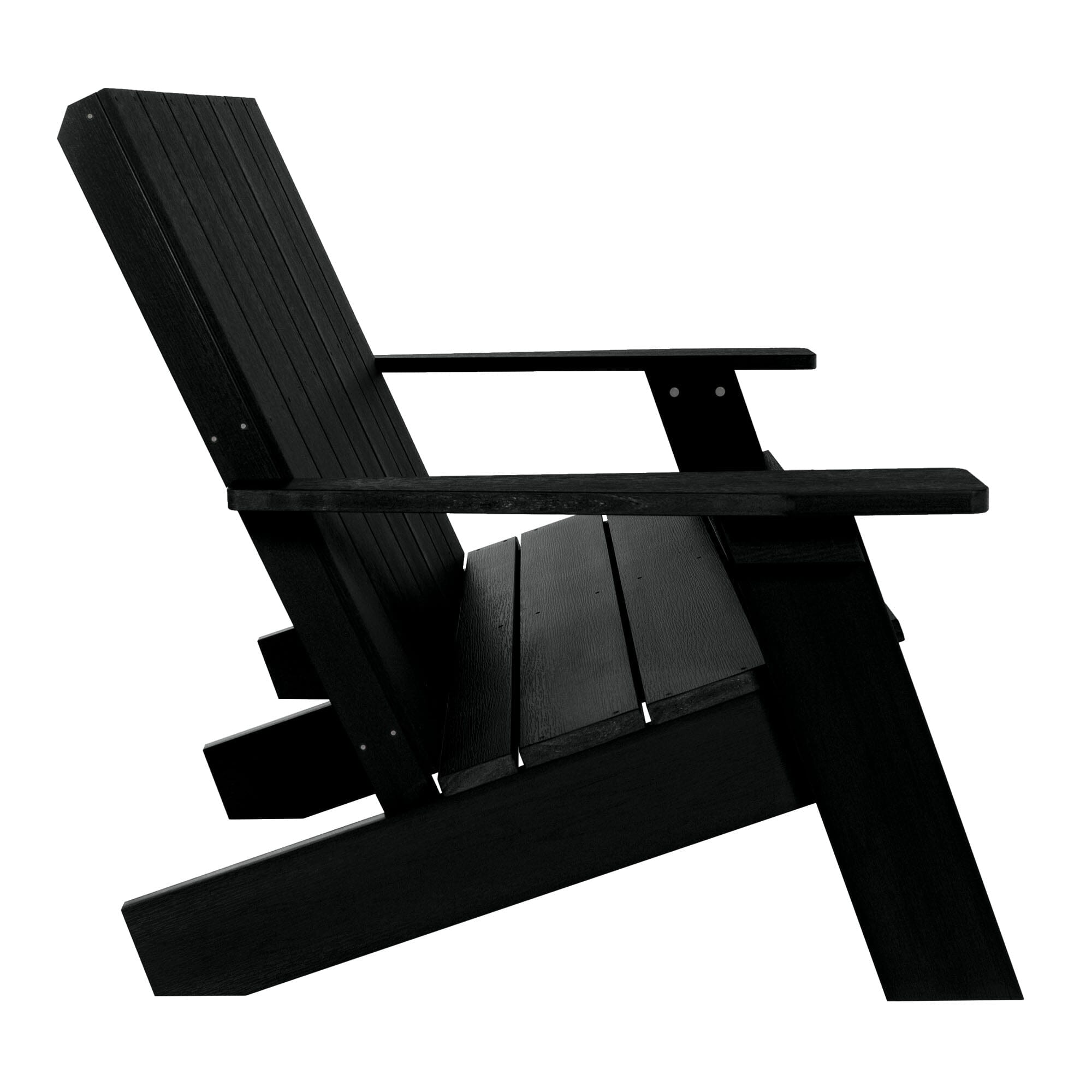 Refurbished Italica Modern Double Wide Adirondack Chair - Outdoor Patio Furniture for Garden, Poolside & Backyard Relaxation