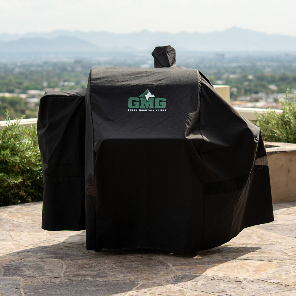 Green Mountain Grills Waterproof Grill Cover for Ledge, Peak & Trek Pellet Grills | Heavy-Duty UV Protection | Perfect for Outdoor BBQ, Camping & Backyard Cooking