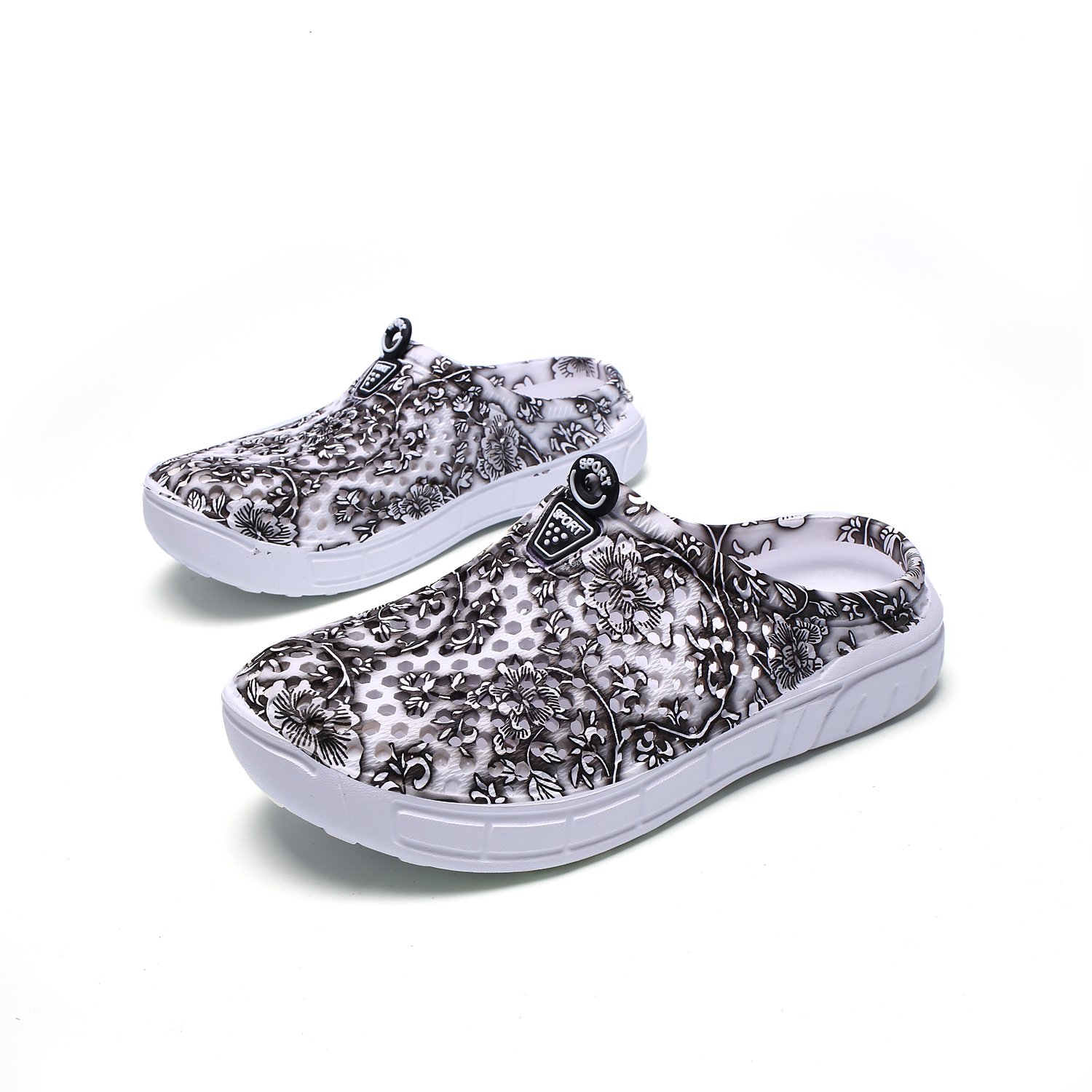 **Women's Garden Clogs - Breathable Water Shoes for Beach, Bathing, Walking & Travel - Comfortable Slip-On Footwear for Home, Pool & Outdoor Activities**