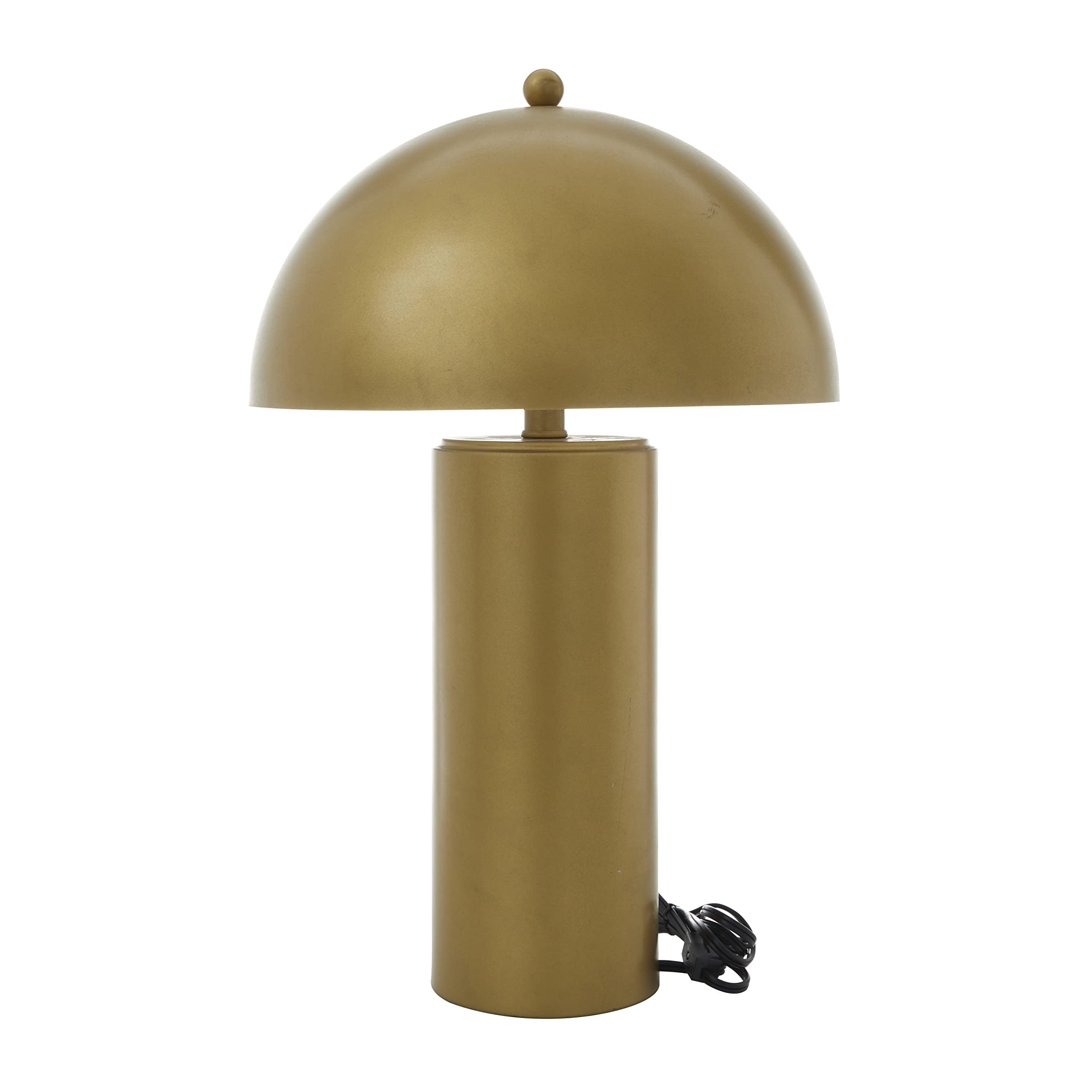 Deco 79 Modern Gold Metal Table Lamp with Dome Shade - 14