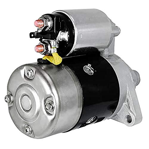 RAREELECTRICAL New 12V 9-Tooth Starter for Grasshopper Lawn Tractor 325 725G 24.5HP - Compatible with Part Numbers 0986012881, 7023111, Les0633, M002t30481, M002t42382, M2t42381, 8Ea-726-482-001, 15852-63010 - Perfect for Lawn Maintenance & Tractor Repair