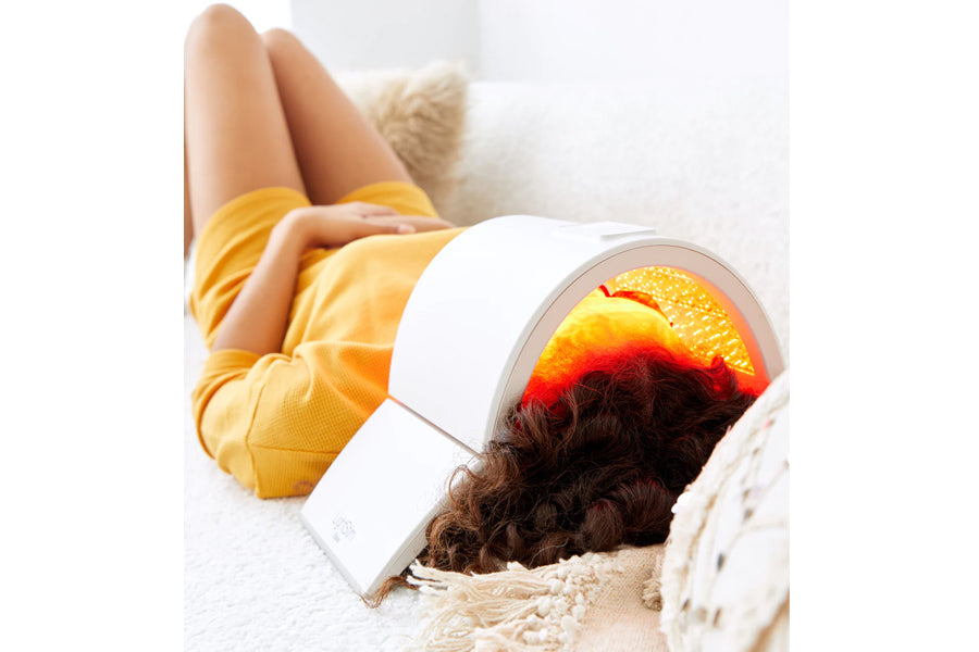 Lightstim Elipsa LED Light Therapy Face Lamp for Anti-Aging & Acne Treatment - Professional Skincare Device for Home Use - Perfect for Daily Facial Rejuvenation & Relaxation Routine