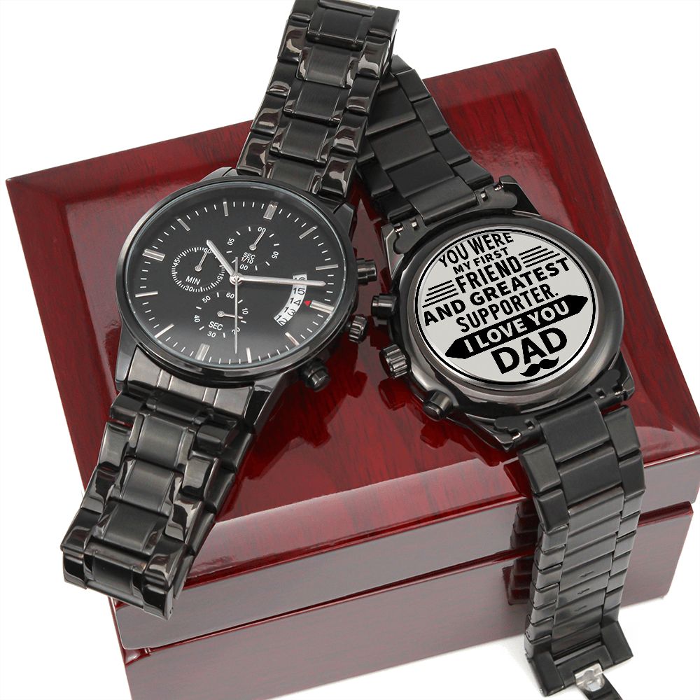 Waterproof Men's Watch - Best Christmas & Birthday Gift for Dad - Perfect for Outdoor Activities, Work & Special Occasions