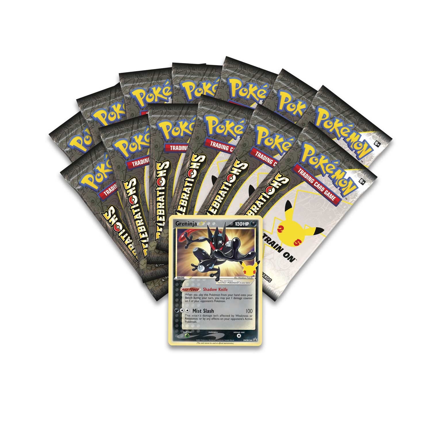 Pokemon TCG Celebrations Elite Trainer Box - Exclusive Collectible Trading Cards for Battles & Display | Perfect for Pokemon Fans, Gamers & Collectors