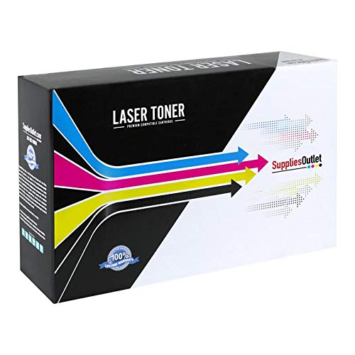 High-Quality 4-Pack Compatible Toner Cartridge Replacement for Lexmark 80C1S 80C1SK0 80C1SC0 80C1SM0 80C1SY0 (Cyan, Magenta, Yellow, Black) | Perfect for Office Printing & Home Use