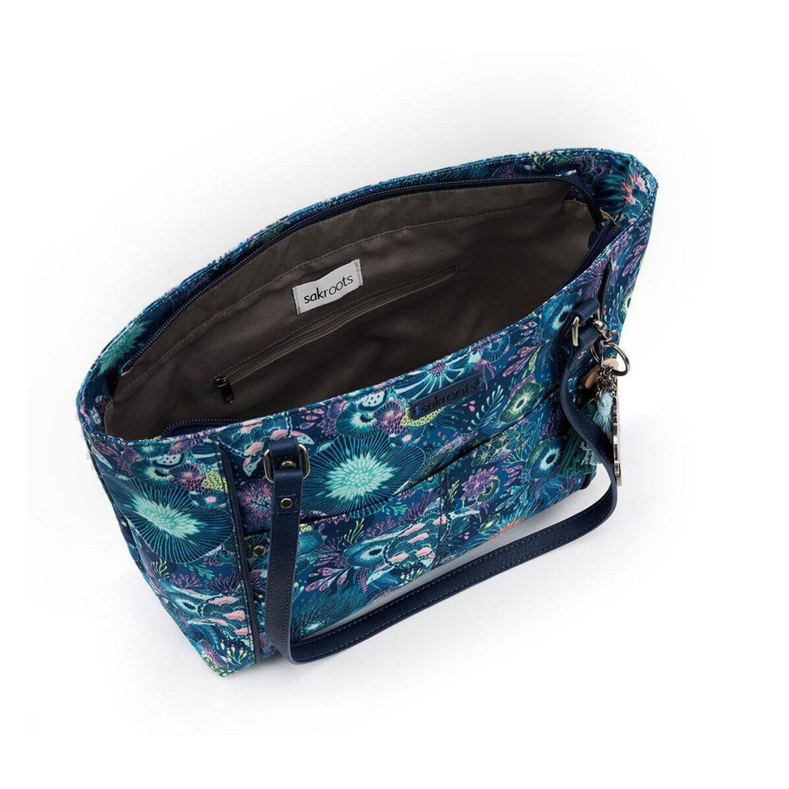Eco-Friendly Metro Tote Bag - Sustainable Twill Fabric in Royal Blue Seascape Color - Perfect for Grocery Shopping, Beach Trips & Daily Commute