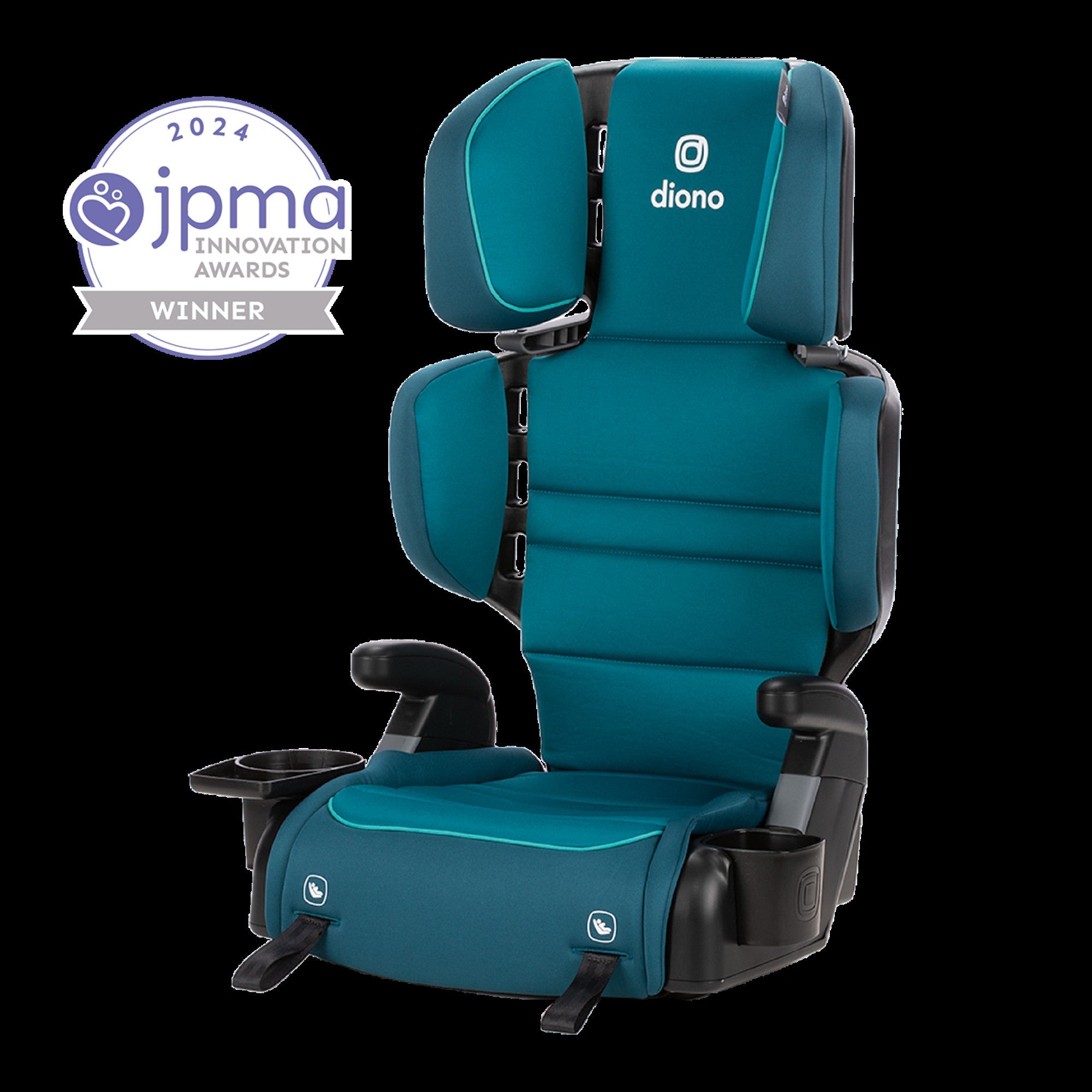 Diono Connect3 RXT High Back Booster Car Seat - Safe & Comfortable for Kids 3-12 Years | Perfect for Travel & Everyday Use
