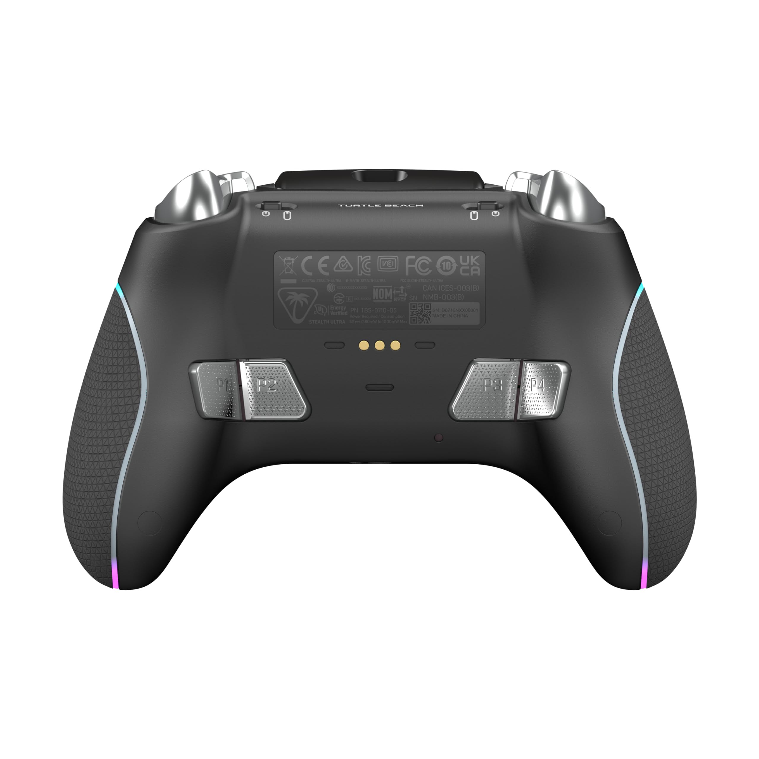 Turtle Beach Stealth Ultra Wireless Gaming Controller for Xbox Series X|S, Xbox One, PC & Android - LED Dashboard, RGB Lighting, 30-Hr Battery, Bluetooth - Perfect for Competitive Gaming & Streaming (Black)