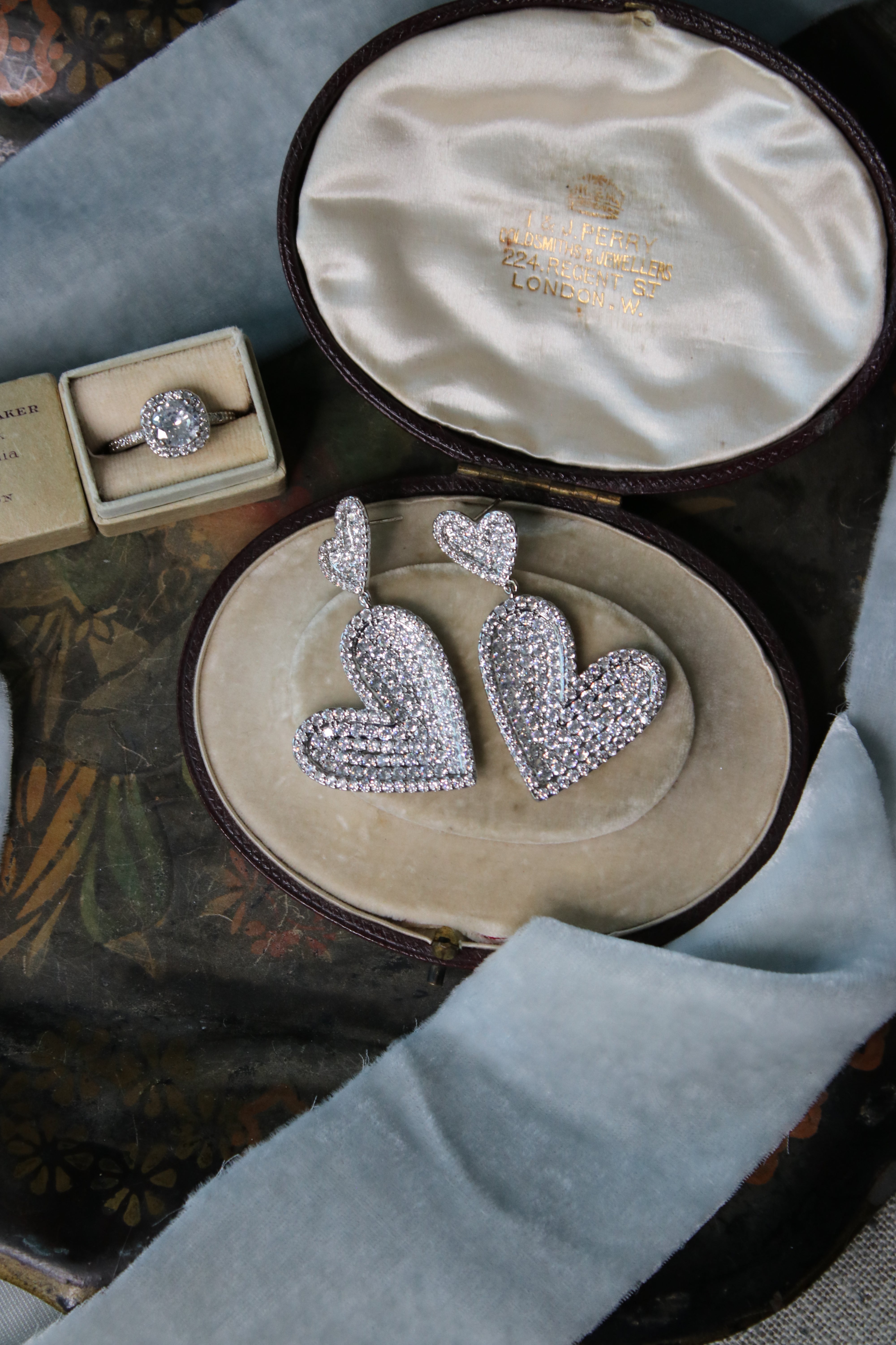 Hearts of Love Statement Heart Earrings for Women - Romantic Valentine's Day Gift, Anniversary Jewelry, Date Night Accessories