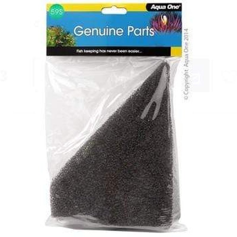 Aqua One Sponge Filter Media 2-Pack for UFO 550 & 25059s - High-Quality Bio Sponge for Aquarium Filtration - Perfect for Freshwater & Saltwater Fish Tanks