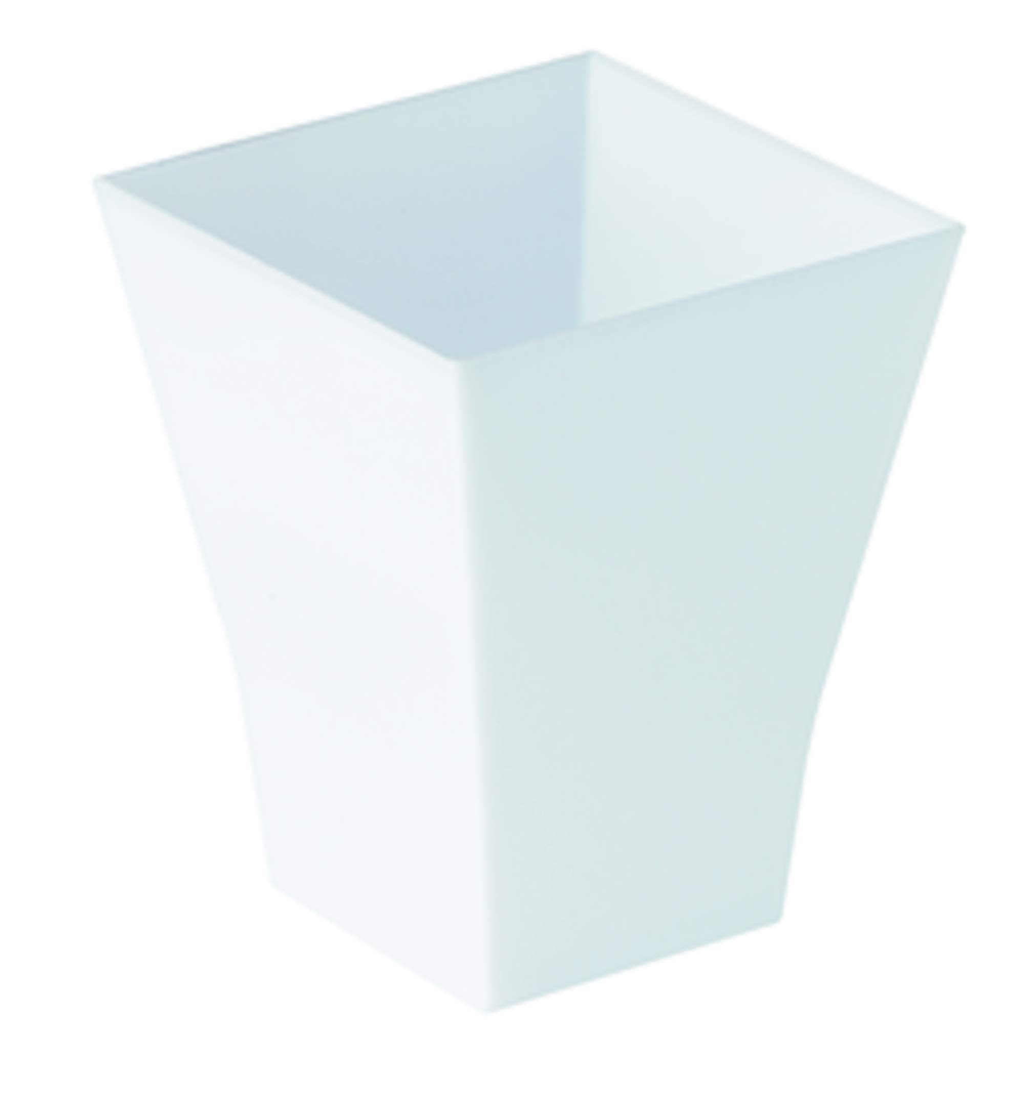 PacknWood 2oz Square Clear Plastic Parfait Cups with Lids - 600 Count Case (1.7