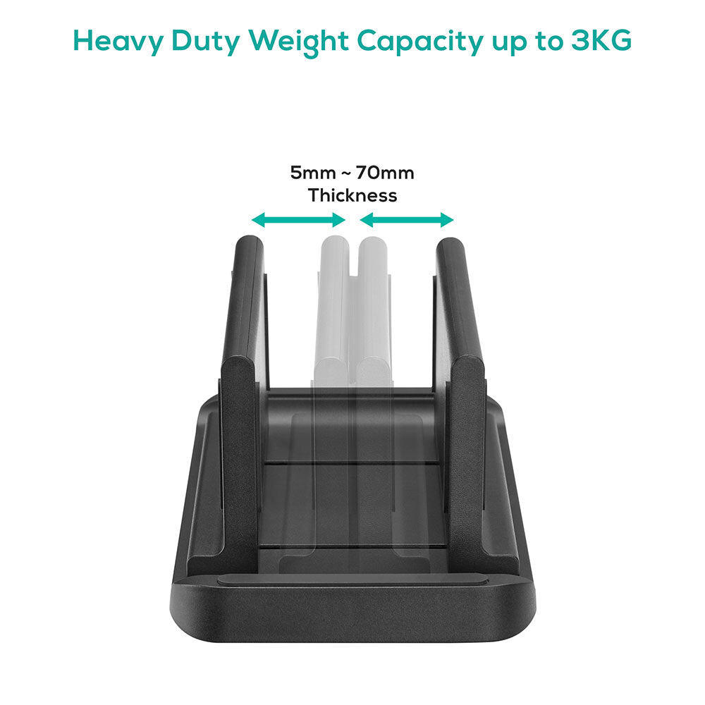 Activiva Multifunctional Thin Client Stand - Compact NUC & Mini PC Holder for Space-Saving Workspace Setup | Home Office, Gaming & Entertainment Use