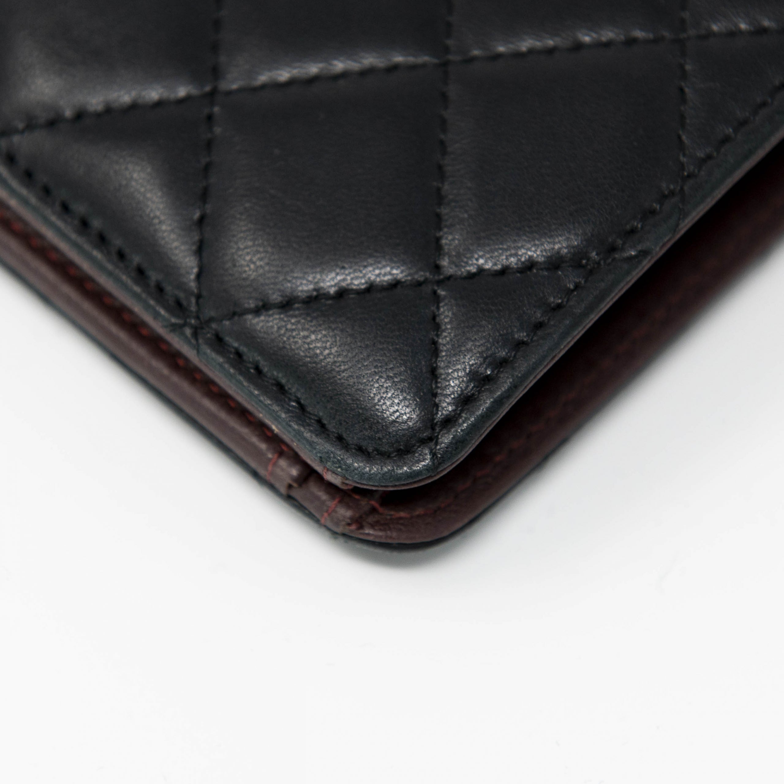 Chanel Black Lambskin Long Flap Wallet for Women - Luxury Leather Card Holder & Money Organizer - Perfect for Everyday Use, Travel, and Special Occasions