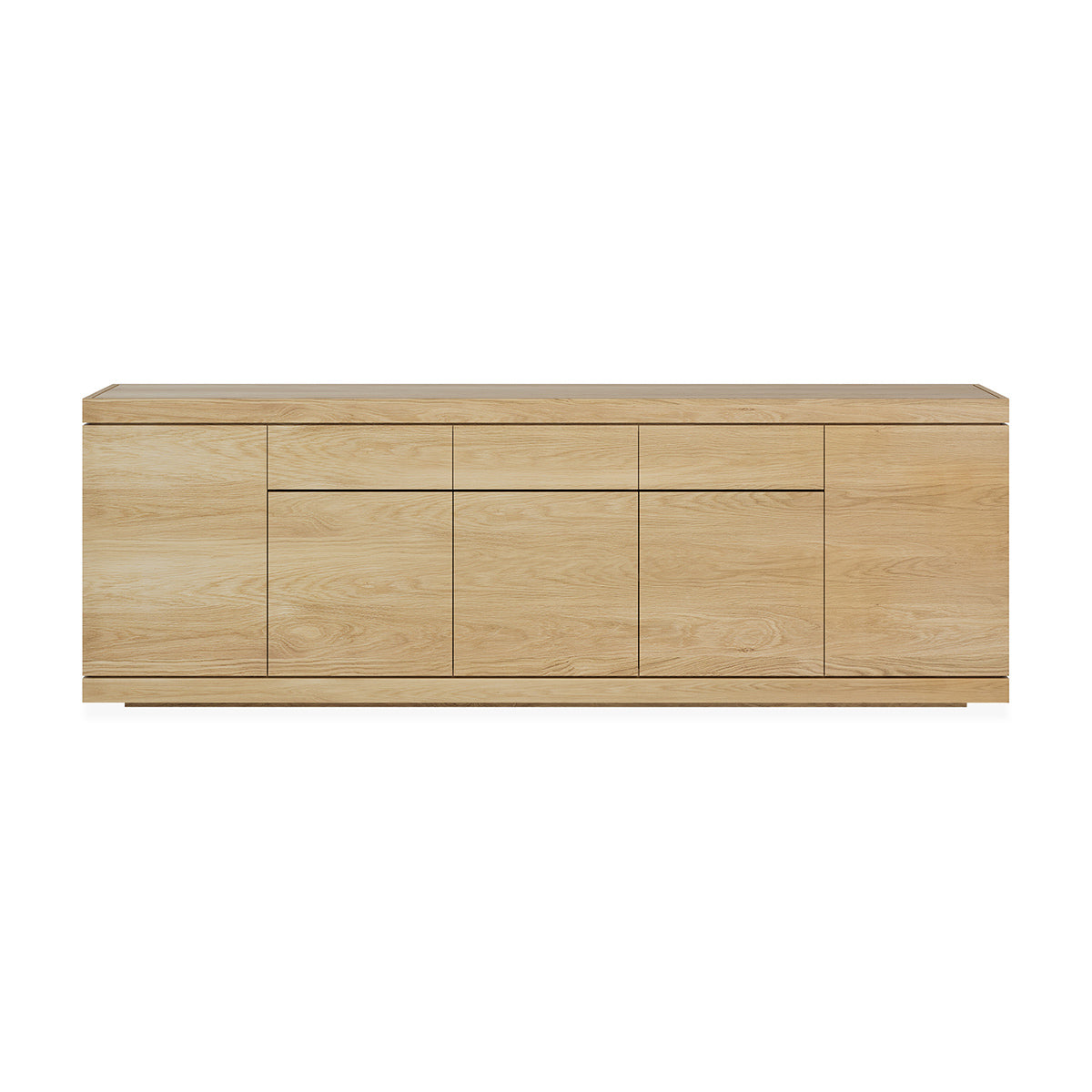 5-Door & 3-Drawer Sideboard Buffet Cabinet - Modern Kitchen Storage & Dining Room Buffet Server for Home Decor
