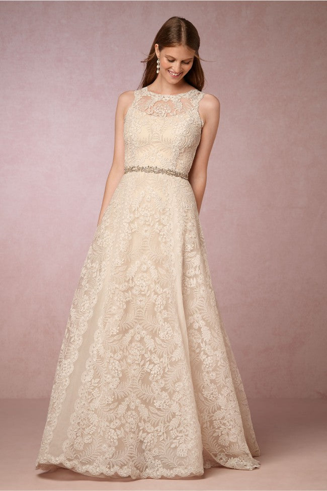 BHLDN Tadashi Shoji Lyra Gown - Elegant Formal Wedding Dress for Brides, Evening Gowns & Special Occasions