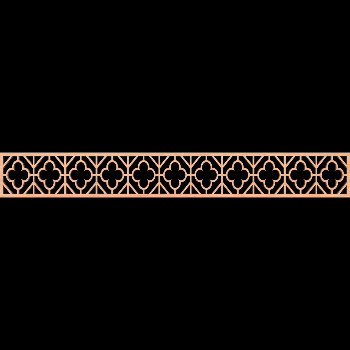 Hazelton Fretwork Moulding - Decorative Wood Trim for Home & Furniture DIY Projects | Perfect for Wall Paneling, Cabinetry and Interior Design