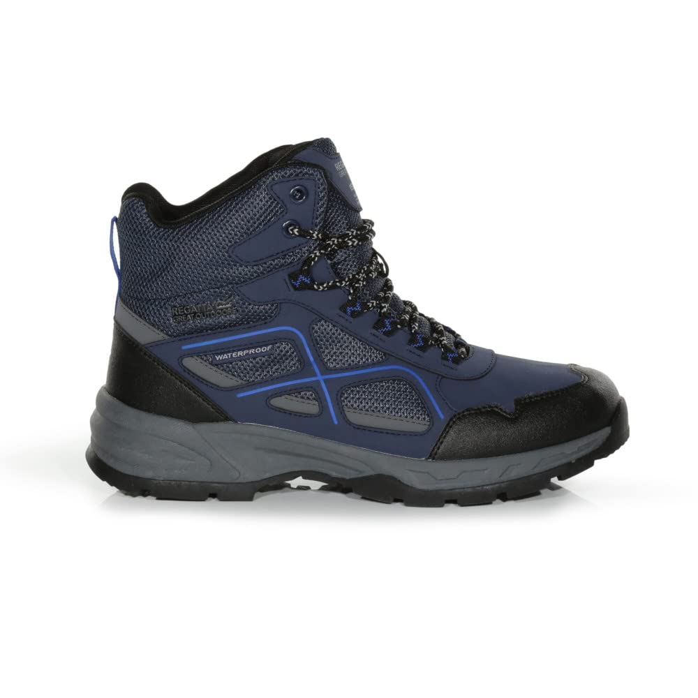Regatta Vendeavour Men's Waterproof Hiking Boots - Lightweight & Durable Outdoor Trekking Shoes for Mountain Climbing, Camping & Trail Walking